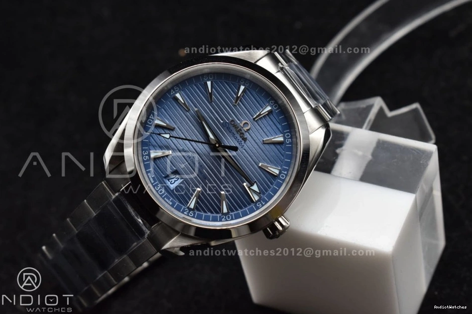 Attractive Best Summer Terra Clone Aqua VSF on 1:1 Stainless 41mm Bracelet 512 Edition A8900 Blue Super Dial 0223
